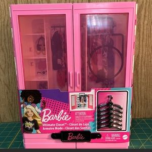 Barbie Ultimate Closet NEW with hangers